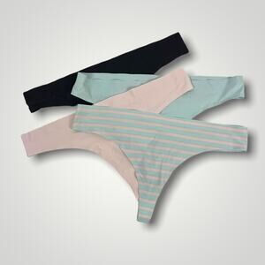 NEW Honeydew Intimates Skinz Thong 4-Pack